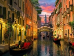 Venice at dusk