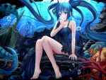 Beauty Siren Miku and Deep Sea