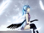 3D Anime Angel Miku