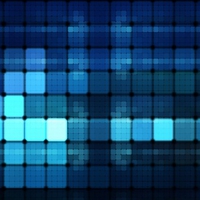 Abstract Blue Lights