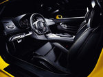 Inside of a Lamborghini Galardo 