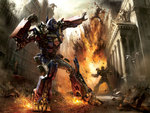 optimus prime battle