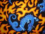 Blue Dragons and Flames