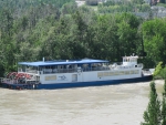 Ferryboats on Saskatchewan River