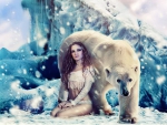 Girl with Bear