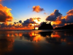 Sunset near La Push, Washington