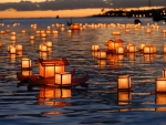 LANTERNS IN THE SUNSET