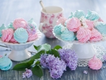 Colorful Meringues