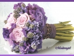 Purple  bouquet
