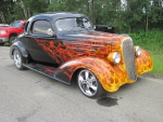 1937 Chevrolet on raceway