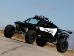 Police racing car