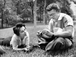 Liz Taylor and James Dean