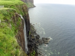 Island Skye, fall and cliff (Scotland)