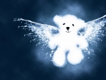Ice cristel winged teddy