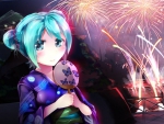 Miku in Kimono