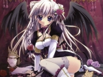 Cute Dark Angel Vampire Girl