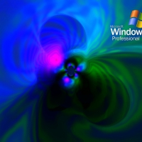 Windows XP Professional Tie Dye