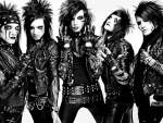 Black Veil Brides in Black and White
