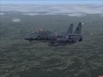 Grumman F-14 Over Germany at Dawn