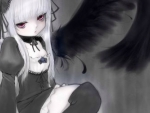 Dark Anime Girl Angel