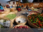 MARKETPLACE IN BHUTAN, AFRICA