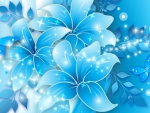 Light Blue Flowers