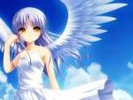 White Angel Anime Girl