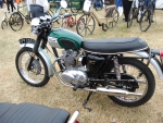vintage triumph motorcycle