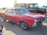 1967 Pontiac GTO in Red color