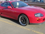 Toyota Supra Mk IV with custom rims
