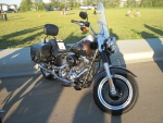 Black Harley Davidson