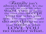 Family isn't always blood