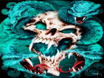 Skull and Snakes