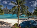 Dream Resort At Bora Bora Tropical Island Tahiti