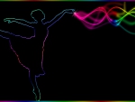 Abstract Ballet Dancer