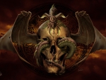Dragon and Skull