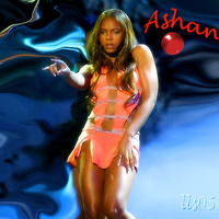 Ashanti Performs On Water