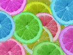 colorful slices