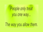 How people treat you