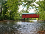 Bridge At The Green Covered Bridge