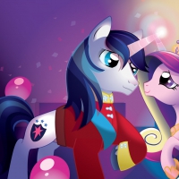Shining Armour and Princess Cadence