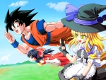 Crossover DBZ Touhou 1