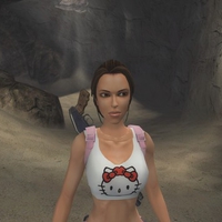 Tomb Raider Anniversary Hello Kitty Clothes