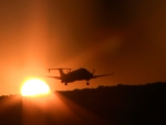 Sunset Takeoff