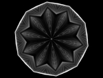 black - white mandala