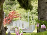 lovely garden swing