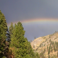 Mountain Pass Rainbow