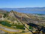 Kelowna Mountain Park Suspension Bridge