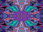 Psychedelic mandala
