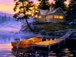 Cottage at the River